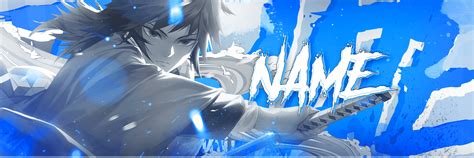 Anime Youtube Banner Demon Slayer Demon Slayer Banner Speed Art