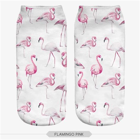 Short Socks Women Pink Flamingo Flamingo Sock Womens Socks