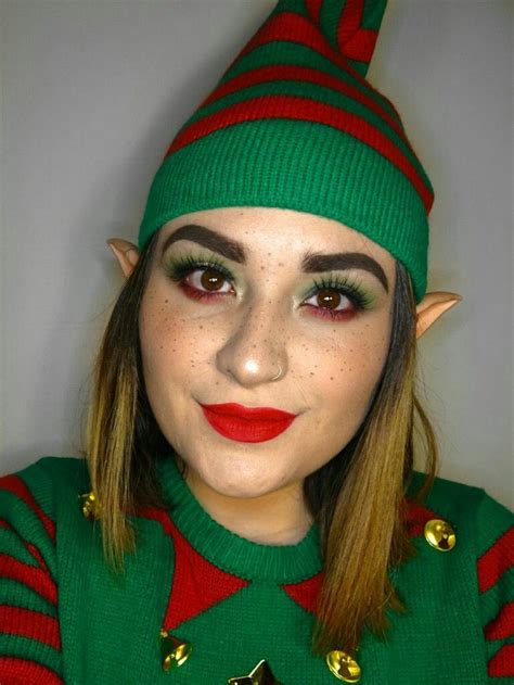 Elsa Elf Navidad Christmas Makeup Maquillaje Christmas Makeup
