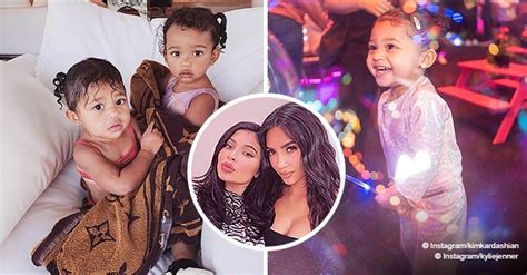 Kim Kardashian Shares Cute Photo Of Daughter Chicago And Kylie Jenners