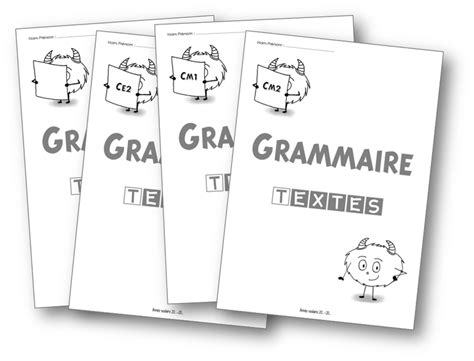 La grammaire au jour le jour TOME 3 / F. Picot - Documents des élèves