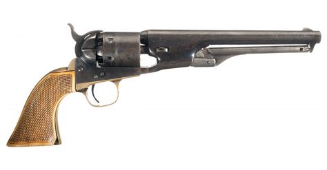 Colt Model 1861 Navy Percussion Revolver With Ivory Grip