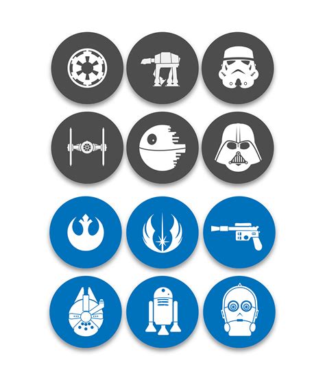 Starwarsicons! on Behance | Icon design, Behance, Fun