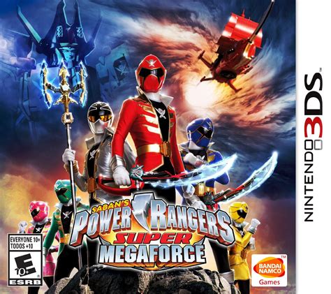 Power Rangers Super Megaforce 3ds Game