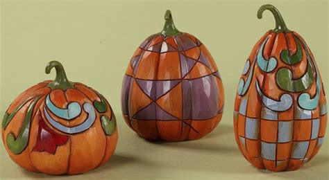 Jim Shore 4027805 Straight From The Patch Figurine Pumpkins