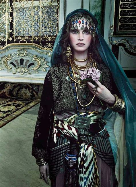 Ottoman Woman Fashion Costumes Arabian Nights