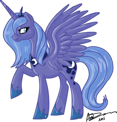 Princess Luna The Sonic Mlp And Alpha And Omega Club