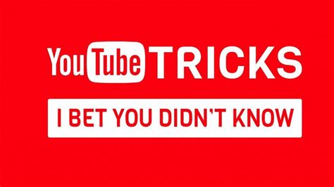 7 Youtube Hacks And Tricks You Should Know Movie Tv Tech Geeks News