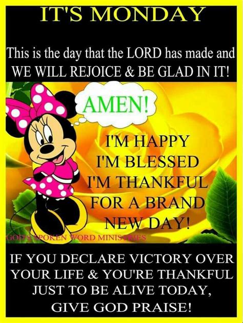 I want my mind to be at peace so that i can focus on my work better to be the person that i am destined to be. pauline image by Eunice Belasco | Monday blessings, Good ...