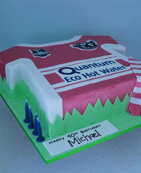 View all products for search result 'manly sea eagles cake topper'. Blissfully Sweet: Manly Sea Eagles Jersey 40th Birthday Cake