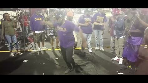 Nccu Homecoming 2022 Tau Psi Ques Stepping In The Rv Section Youtube