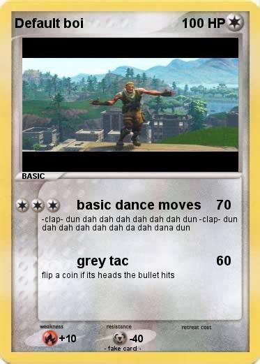 Pokémon Default Boi 2 2 Basic Dance Moves My Pokemon Card