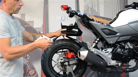 Your back end will look sleek in no time. Honda Grom Fender Eliminator Install - YouTube