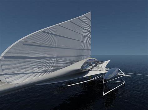 Futuristic Trimaran Yacht With Solar Panels Menz Magazine