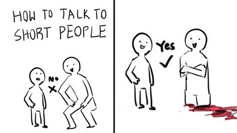 14 Comics Illustrate How To Talk To Short People People Online Add To