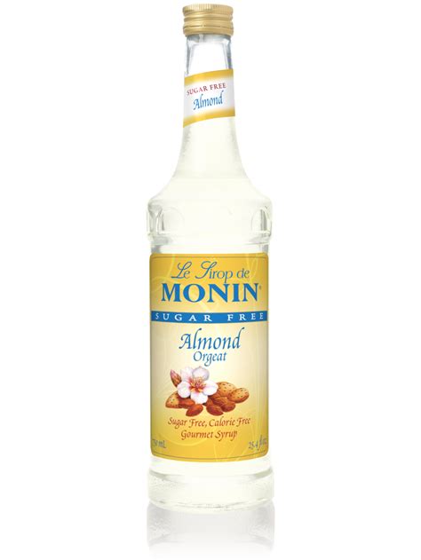 Monin Sugar Free Almond Orgeat Syrup Beanwise