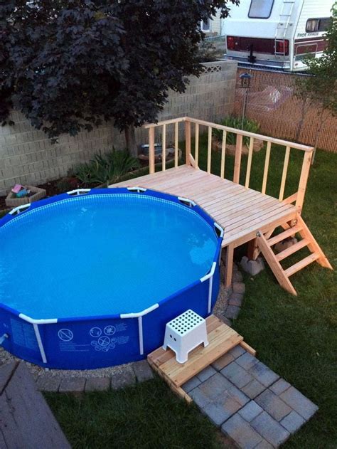 15 Best Above Ground Pool Ideas You Would Love Organize With Sandy