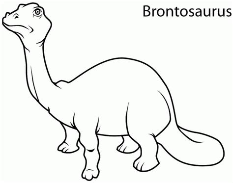 Brachiosaurus coloring page hd dinosaur coloring pages dinosaur. Brontosaurus Coloring Page - Coloring Home