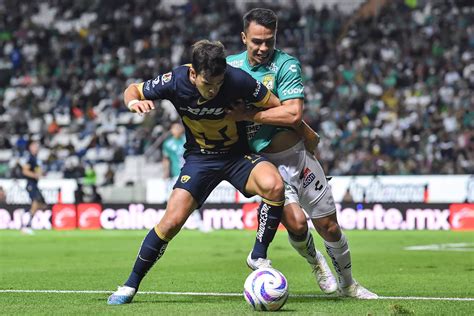 León iguala 1 1 ante Pumas en la jornada 15 del Apertura 2023