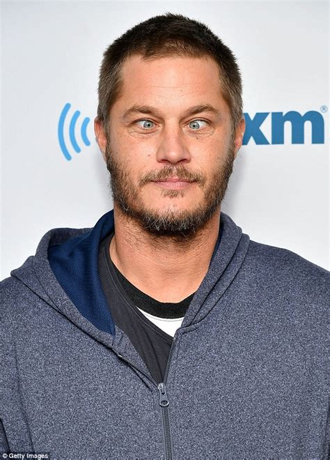 Travis Fimmel Crosses Eyes While Posing For Cameras As He Arrives At