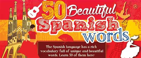 50 Beautiful Spanish Words 720x300 Beautiful Spanish Words Spanish