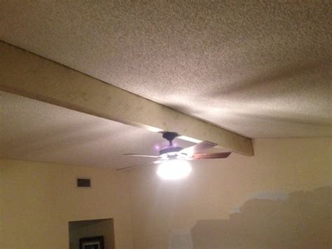 A rough ceiling exhibiting bumps, small cracks, wavy plaster and other abnormalities is a. What to do with rough hewn ceiling beam that previous ...