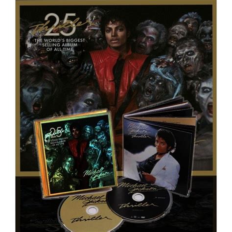 Michael Jackson Thriller 25th Anniversary Editioncasebook Deluxe