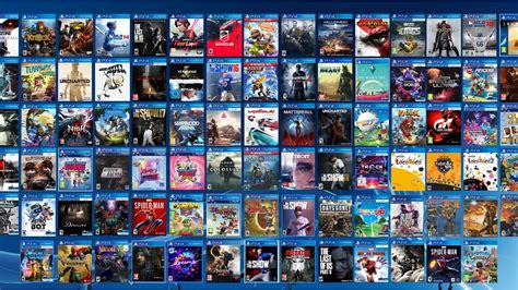 Random: Here's a Graphic of Every PS4 Game Published Physically by Sony ...