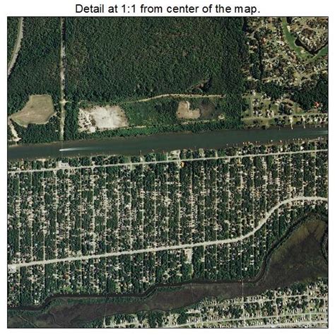 Aerial Photography Map Of Oak Island Nc North Carolina