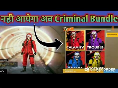 In addition, its popularity is due to the fact that it is a game that can be played by anyone, since it the game gives you the option to buy the diamonds with real money or with your credit card, but nobody likes that. Criminal Bundle Will Not Come In Free Fire | नही आयेगा ...