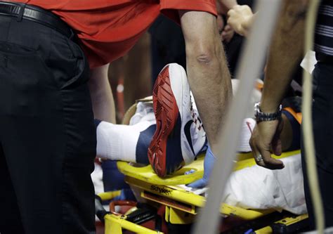 The horrific nature of indiana pacers rookie paul george's leg injury has gripped everyone's attention because of its rather graphic nature. Team USA's Paul George puts 2014 injury in Las Vegas ...