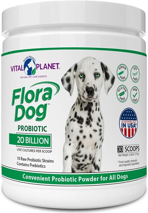 Vital Planet Flora Dog Probiotic Supplement Review Dog Training Dr