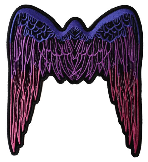 Pink Angel Wings Large Back Patch Angel Wing Patches Thecheapplace