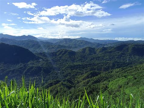 Sierra Madre Mountain Range In The Philippines Montalban