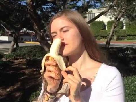 Hot Chicks Eat Bananas Youtube