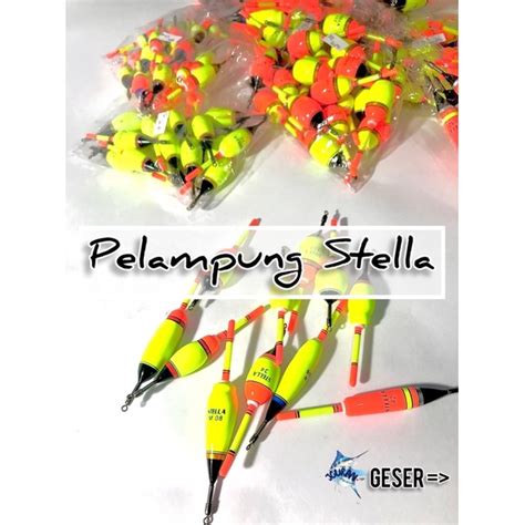 Jual Macam Pelampung Stella Original Klem Besi Putar Shopee Indonesia