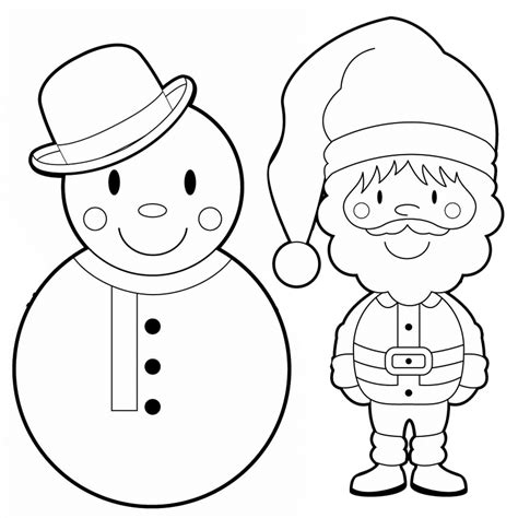 Wenn sie einen schneemann basteln wollen, sind sie hier genau richtig. Ausmalbilder Weihnachten-37 | Ausmalbilder Malvorlagen