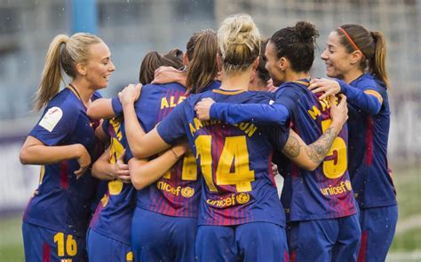 fc barcelona women levante ud big win to top table at half way point 5 0