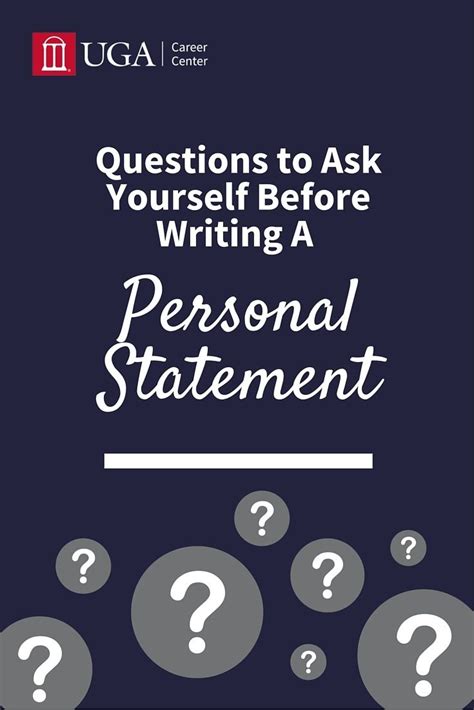 Ask Yourself These Questions Before Writing Your Personal Statement