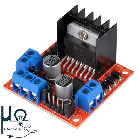 L298 Motor Driver Module Micro Ohm Electronics Arduino Smart Car
