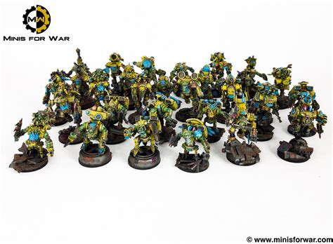 40k Mech Ork Army Part I Minis For War Painting Studio