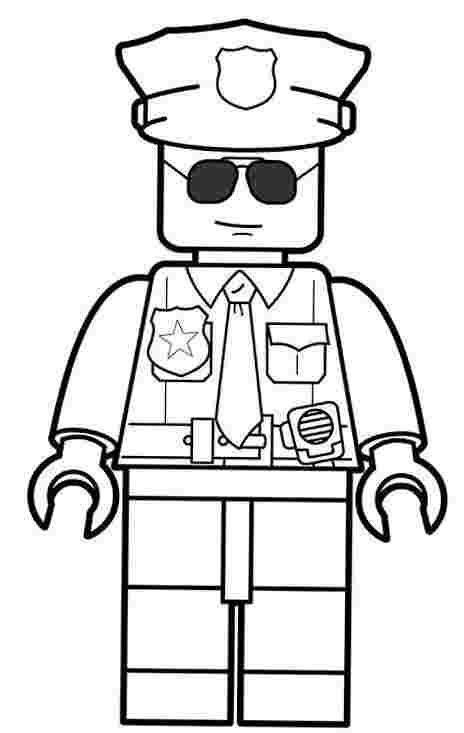 Here is a coloring sheet of a boeing airplane. Best Printable: Coloring pages lego police | 10000 ...