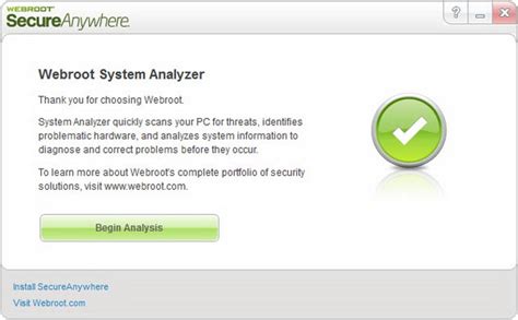 Scan Your System For Software And Hardware Issues With Webroot System