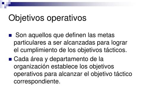 Ppt Los Objetivos Empresariales Powerpoint Presentation Free