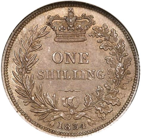 British 1 Shilling 1831 1837 William Iv Foreign Currency
