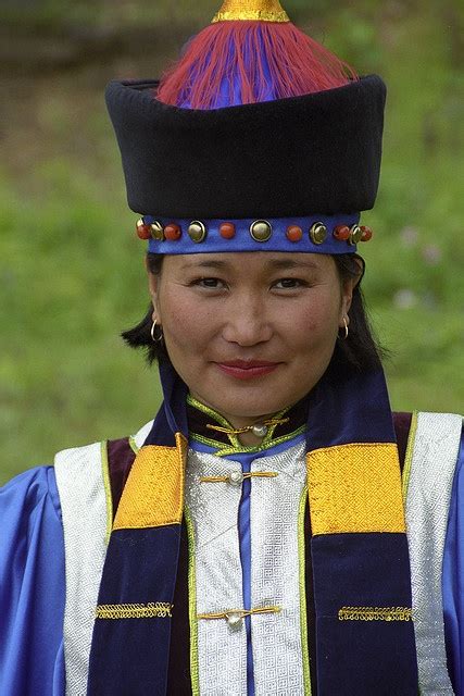 Buryat Woman Women People Around The World National Costumes