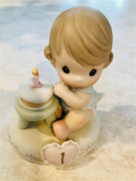 Her First Precious Moments Figurine Long Wait For Isabella
