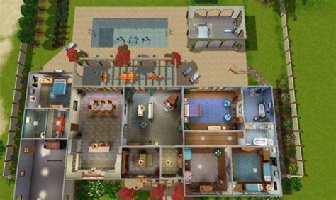 I really liked the idea so i built up my own design of. Take A Look These 11 Sims 3 House Designs Blueprints Ideas - Home Plans & Blueprints