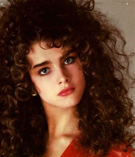 Young Brooke Shields Brooke Shields 80s Hair And Makeup Big Hair