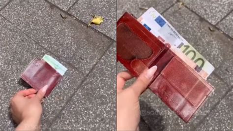 She Thought It Was Someones ‘lost Wallet Lying On The Ground But It